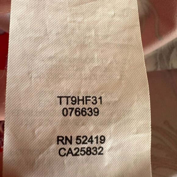 Trina Turk Shangri La Floral Print Coverup Pants - in Orange Red size XS WIDE - Picture 6 of 8